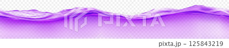 Translucent seamless water wave 125843219