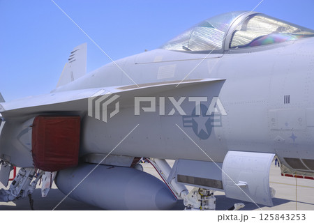 山口県岩国基地のF/A-18戦闘機 125843253