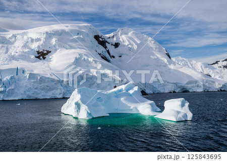 Antarctic landscape near Graham passage Antarctic landscape near Graham passage 125843695