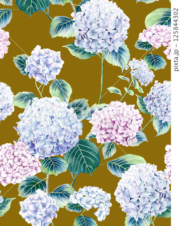 Charming Hand Rendered Scrollwork and Flower Graphics Charming Hand Rendered Scrollwork and Flower Graphics 125844302