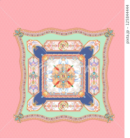 Beautiful Handmade Flower and Scroll Motif Drawings 125844444