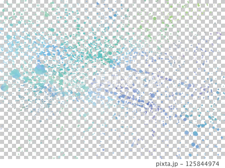 Fine cool ink splashing from left to right 125844974