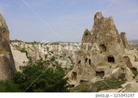 トルコ カッパドキアのギョレメ野外博物館 トルコ カッパドキアのギョレメ野外博物館 125845297