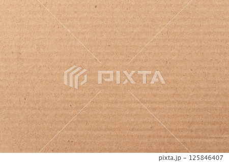 Brown cardboard sheet abstract background, texture of recycle paper box in old vintage pattern for design art work. 125846407