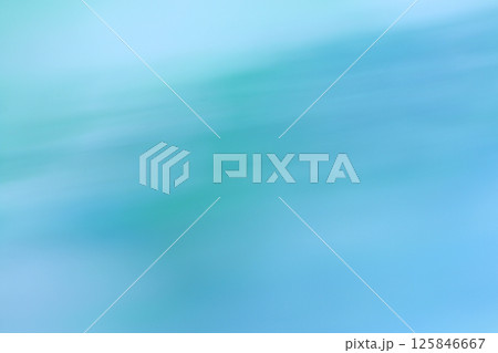 青色系くすみカラーの流れるようなラインの抽象的背景　 125846667