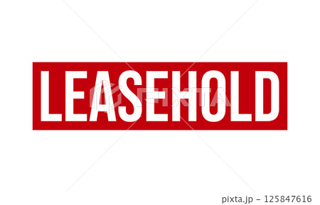 Leasehold Rubber Stamp Seal Vector Leasehold Rubber Stamp Seal Vector 125847616