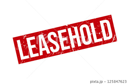 Leasehold Rubber Stamp Seal Vector Leasehold Rubber Stamp Seal Vector 125847623
