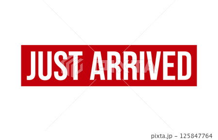 Just Arrived Rubber Stamp Seal Vector 125847764