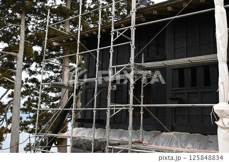 箱根関所の景色 箱根関所の景色 125848834