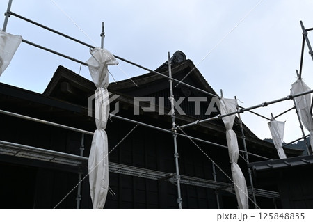 箱根関所の景色 125848835