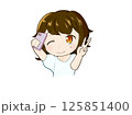 自撮りをしているずっかちゃん 125851400