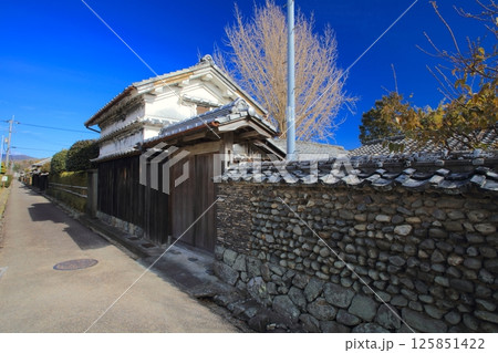 安芸市土居廓中(あきしどいかちゅう)の町並み(野村家住宅付近)/重要伝統的建造物群保存地区 安芸市土居廓中(あきしどいかちゅう)の町並み(野村家住宅付近)/重要伝統的建造物群保存地区 125851422