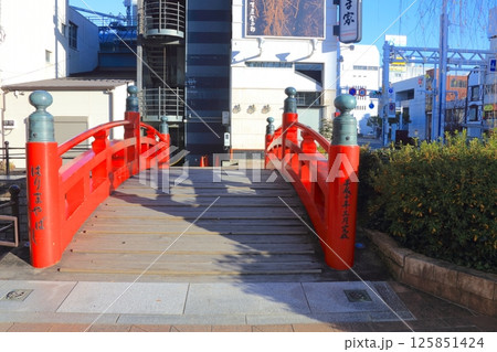 はりまや橋（坂本龍馬ゆかりの地）/日本百名橋 125851424