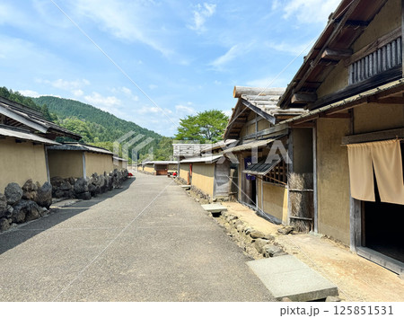 一乗谷朝倉氏遺跡 復原町並 一乗谷朝倉氏遺跡 復原町並 125851531