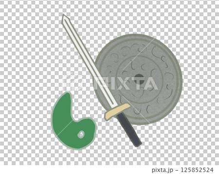 三種の神器のイラスト 三種の神器のイラスト 125852524