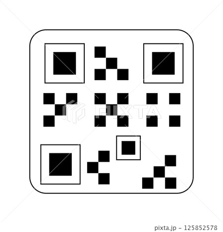 イメージ　QRコードアイコン 125852578