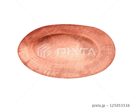 watercolor ballet set illustration hand drawn 125853316