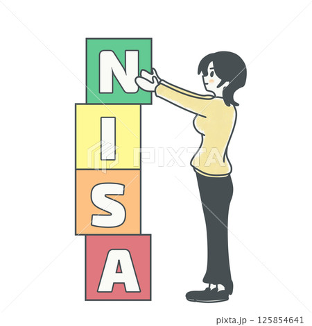 NISAと女性 NISAと女性 125854641