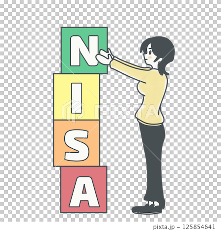 NISA和女性 125854641