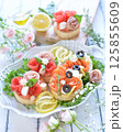 ランチプレート　ブルスケッタ 125855609