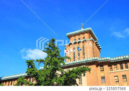 神奈川県横浜市、神奈川県庁本庁舎の風景 神奈川県横浜市、神奈川県庁本庁舎の風景 125857568