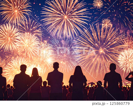 花火大会 花火大会 125860779