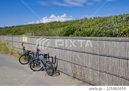 【藤沢市】辻堂海岸の風景 【藤沢市】辻堂海岸の風景 125862650