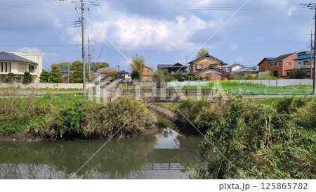 東縁と芝川合流地点 125865782