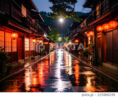 雨降るひがし茶屋街 雨降るひがし茶屋街 125866249