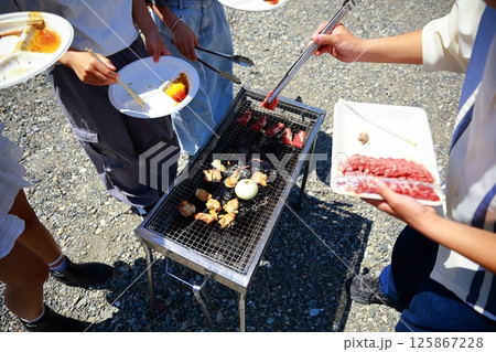 BBQ  コンパ　新入生　歓迎会 125867228