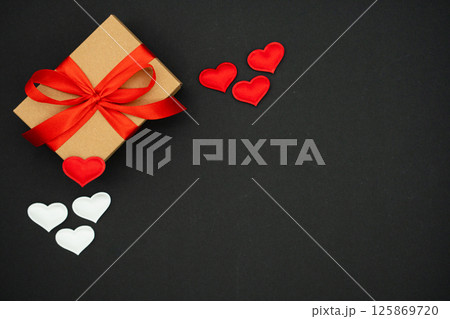 14th february concept, Valentines day background. Place for text, banner 125869720