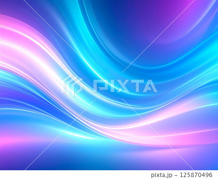 透明感のあるカラフルな背景 透明感のあるカラフルな背景 125870496