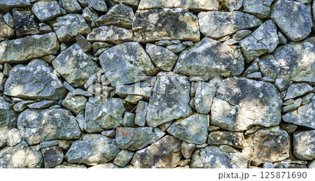 Stone Wall Background Stone Wall Background 125871690