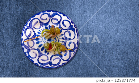 Gilda Typical Spanish Tapa Gilda Typical Spanish Tapa 125871774