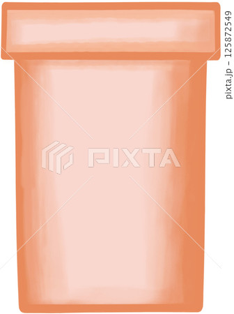 Beautiful shape and style of orange ceramic vase for decorate home and room. Beautiful shape and style of orange ceramic vase for decorate home and room. 125872549