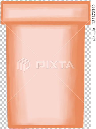 Beautiful shape and style of orange ceramic vase for decorate home and room. Beautiful shape and style of orange ceramic vase for decorate home and room. 125872549