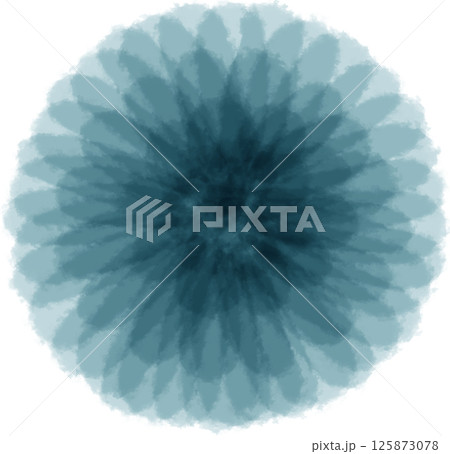 Beautiful shape and colors of blue blossom flower petals. 125873078