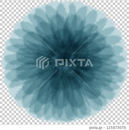 Beautiful shape and colors of blue blossom flower petals. 125873078
