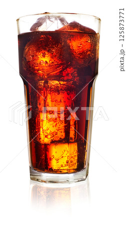 Glass of cola Glass of cola 125873771