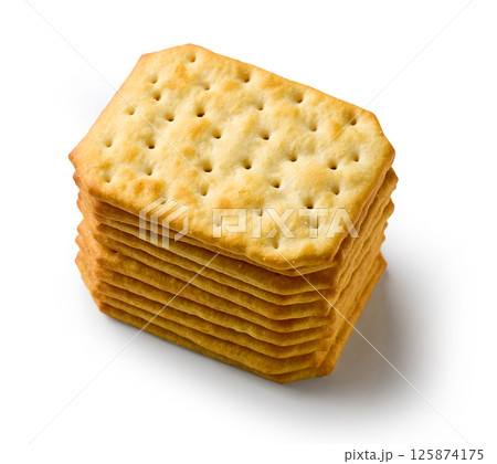 stack of crackers 125874175