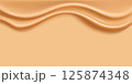 Realistic foundation creamy texture for beauty products ad, 3d effect. Foundation liquid design 125874348