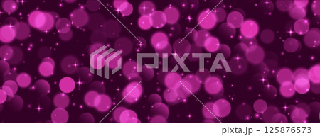Pink bokeh with stars and sparkles, shiny overlay decoration isolated on grey background. Pink bokeh with stars and sparkles, shiny overlay decoration isolated on grey background. 125876573