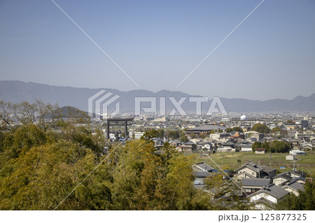 大神神社 大鳥居 風景 125877325