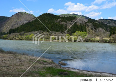 最上川 日本三大急流 125877892