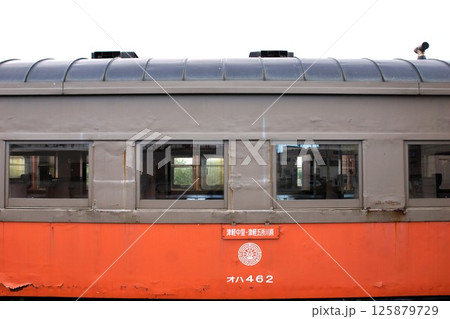 津軽鉄道の車両 オハフ46 2(津軽五所川原駅) 津軽鉄道の車両 オハフ46 2(津軽五所川原駅) 125879729