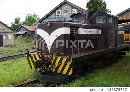 津軽鉄道の車両 DD350形(津軽五所川原駅車両基地) 津軽鉄道の車両 DD350形(津軽五所川原駅車両基地) 125879737