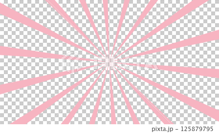 Concentrated lines - delicate, soft and fluffy colors - Toki color (traditional Japanese color) - 16:9 125879795