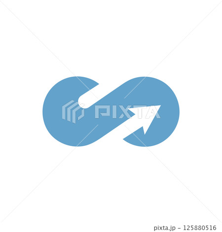 infinity symbol logo 125880516