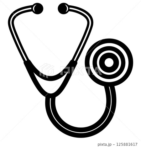 Stethoscope Icon Vector Illustration for Medical and Healthcare Designs Stethoscope Icon Vector Illustration for Medical and Healthcare Designs 125881617