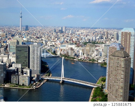 隅田川河口 石川島 大川端 中央大橋 125881675